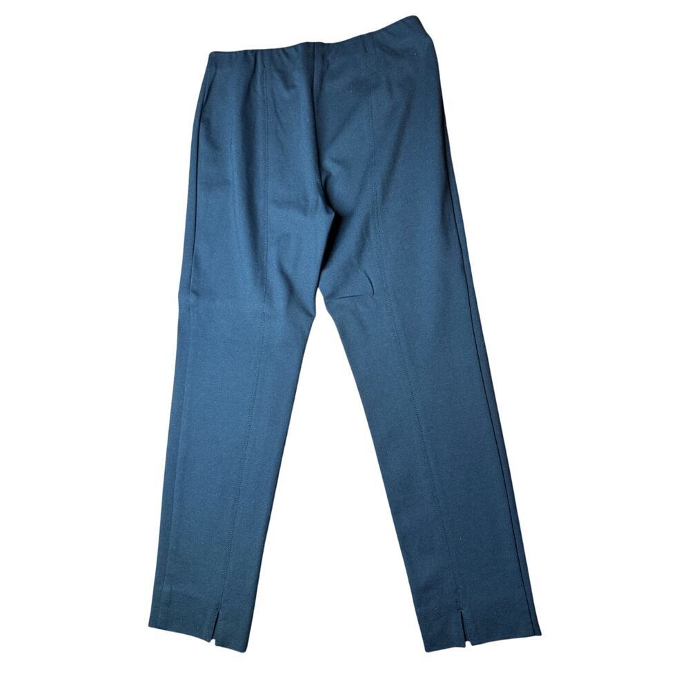 J.JILL PONTE PULL-ON SLIM LEG ANKLE PANTS BLACK SIZE SMALL - Picture 2 of 7
